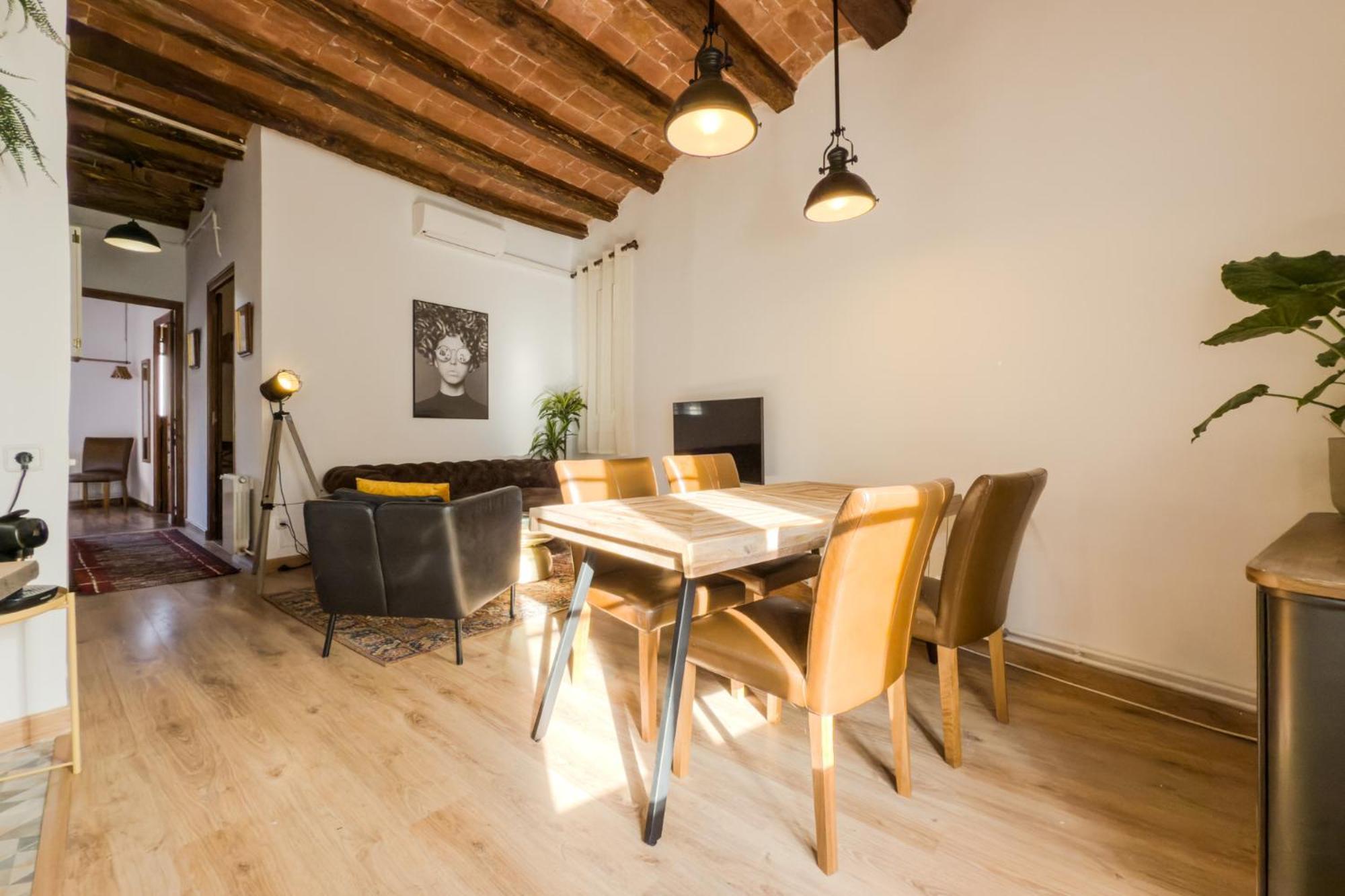 Magalhaes - Trad Flat In Poble Sec, Near Ramblas Barcelona Exterior foto