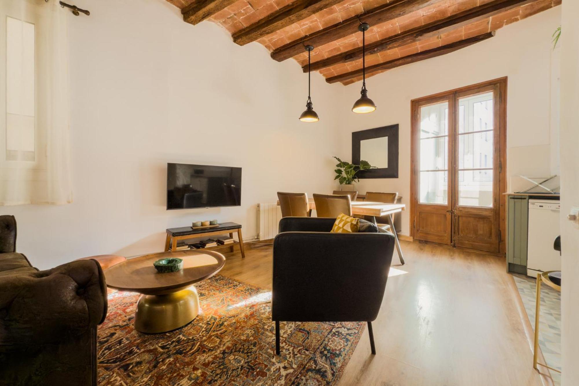 Magalhaes - Trad Flat In Poble Sec, Near Ramblas Barcelona Exterior foto