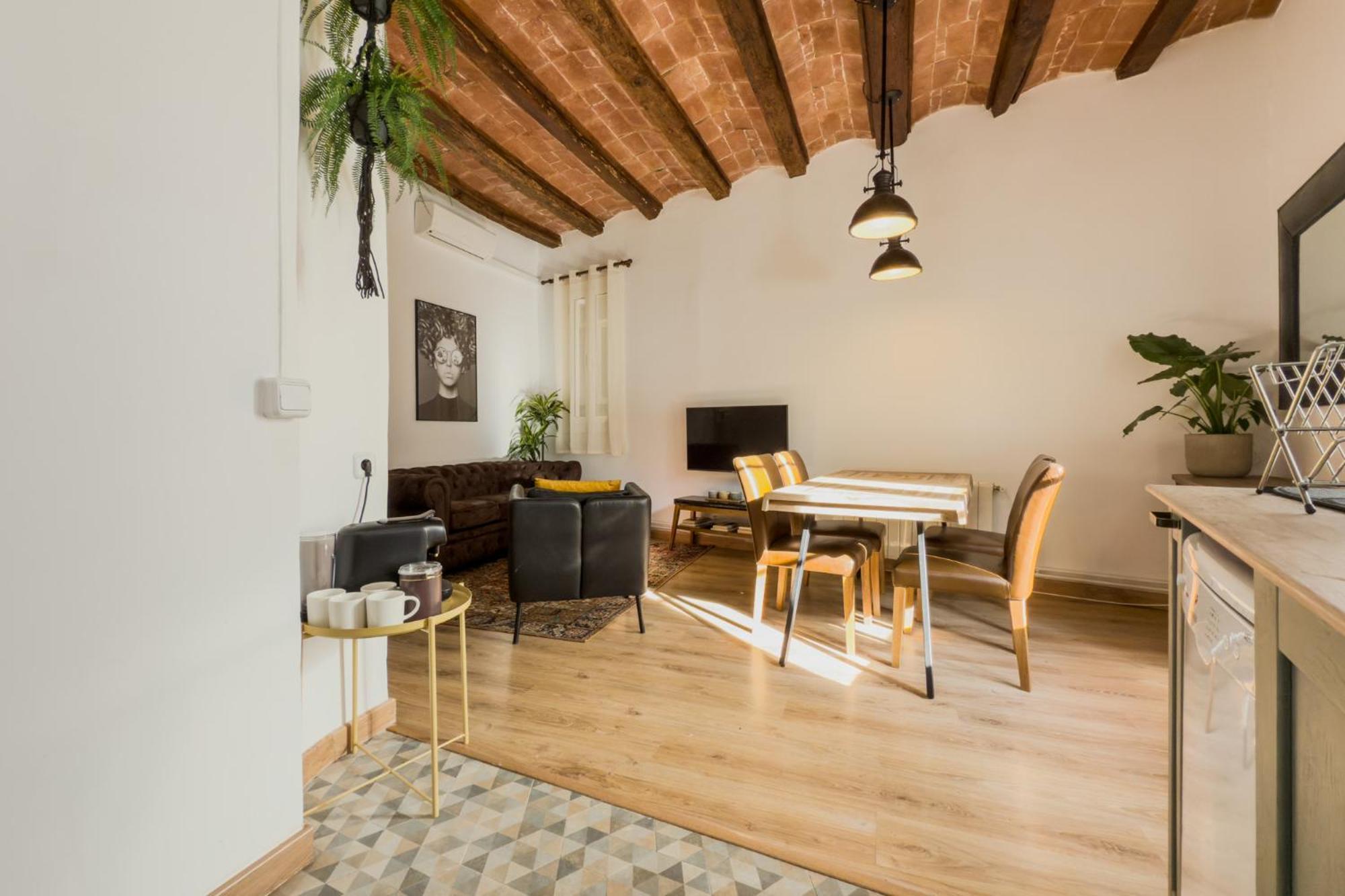 Magalhaes - Trad Flat In Poble Sec, Near Ramblas Barcelona Exterior foto
